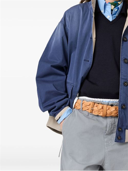 Blouson in twill old washed MIU MIU | ML1492190XF04XB